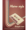 Retro concert poster vector image