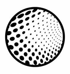 Halftone dots vector image