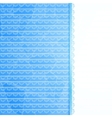Abstract blue card with lace stripes Abstract blue card with lace stripes vector image