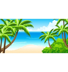 Tropical Background vector image