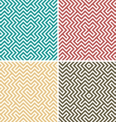Geometric seamless set vector image
