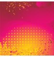 Abstract pink and orange background vector image