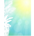 Nature background vector image