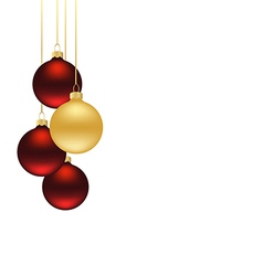 Christmas background vector image