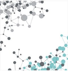 Molecule abstract Royalty Free Vector Image - VectorStock