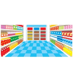 Supermarket vector image