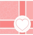 Valentine love heart vector image