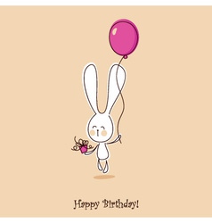 Greeting card vector image