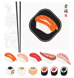Japanese cuisine vector image