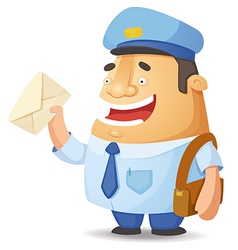 Postman vector image