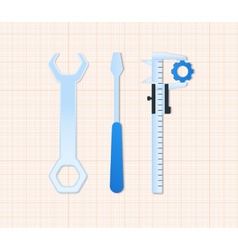 Maintenance tools Maintenance tools vector image