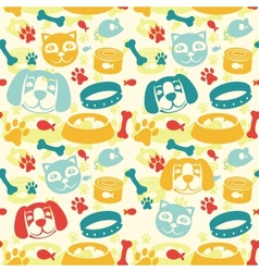 Bright seamless pattern vector image