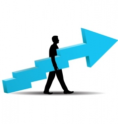 Business success vector image