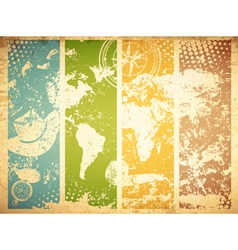Vintage Travel vector image