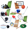 Sport icons vector image