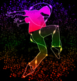Dancing boy vector image