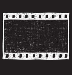 Printfilm strip background empty film frame Printfilm strip background empty film frame vector image