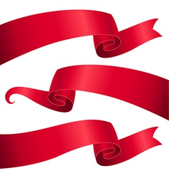 Ribbon letterhead vector image