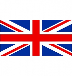Union jack vector image