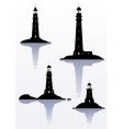 Lighthouses vector image