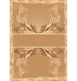 Vintage background vector image
