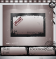 Film projection Film projection vector image