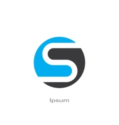 Symbol of letter s Symbol of letter s vector image