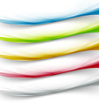 Transparent web colorful border collection Transparent web colorful border collection vector image