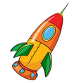 Rocket vector image