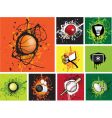 Grunge sports vector image