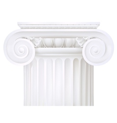 Classic style column vector image