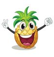 Pineapple vector image