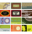 Business cards vector image