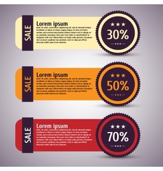 Header or Banner Design vector image
