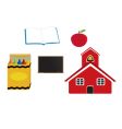 School items vector image