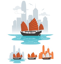 Hong Kong vector image