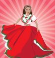 Mexican dancer vector image
