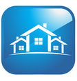 Icon set of houses vector image