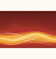 Glowing wave vector image