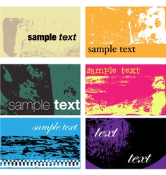 Business cards vector image