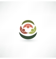 Team symbol vector image