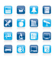 Education and school objects icons Education and school objects icons vector image