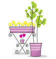 Spring flowers vector image