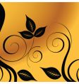 Floral background vector image