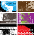 Business cards vector image