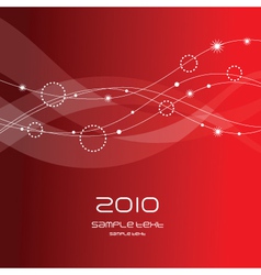New year card vector image