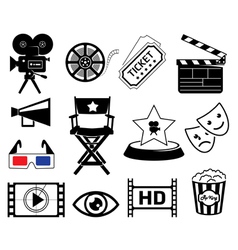 Cinema vector image