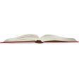 Open book vector image