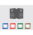 Speakers icons vector image