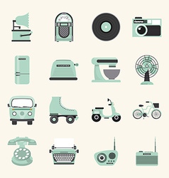 Retro device vector image